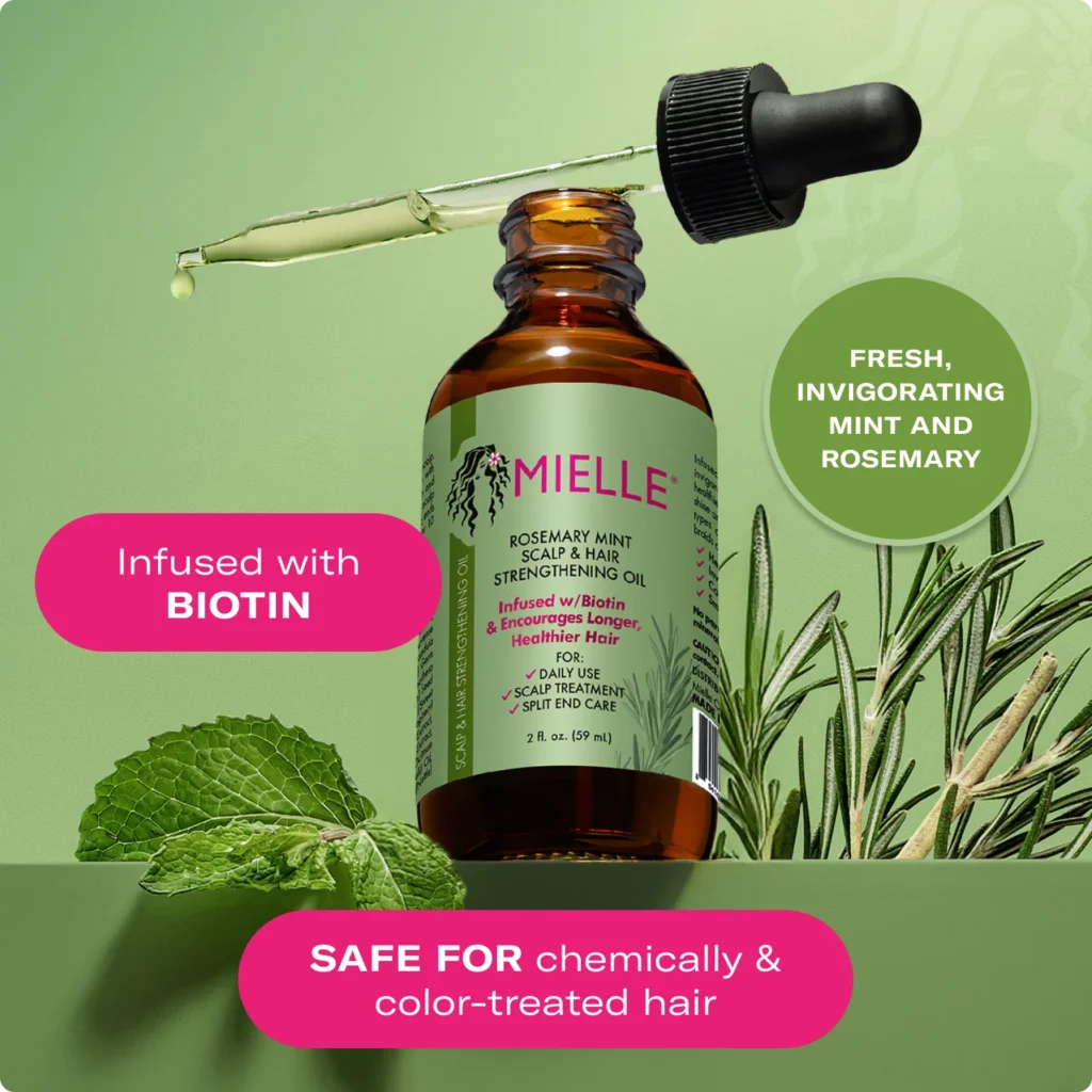 Mielle Organics Rosemary Mint Scalp & Hair Strengthening Oil