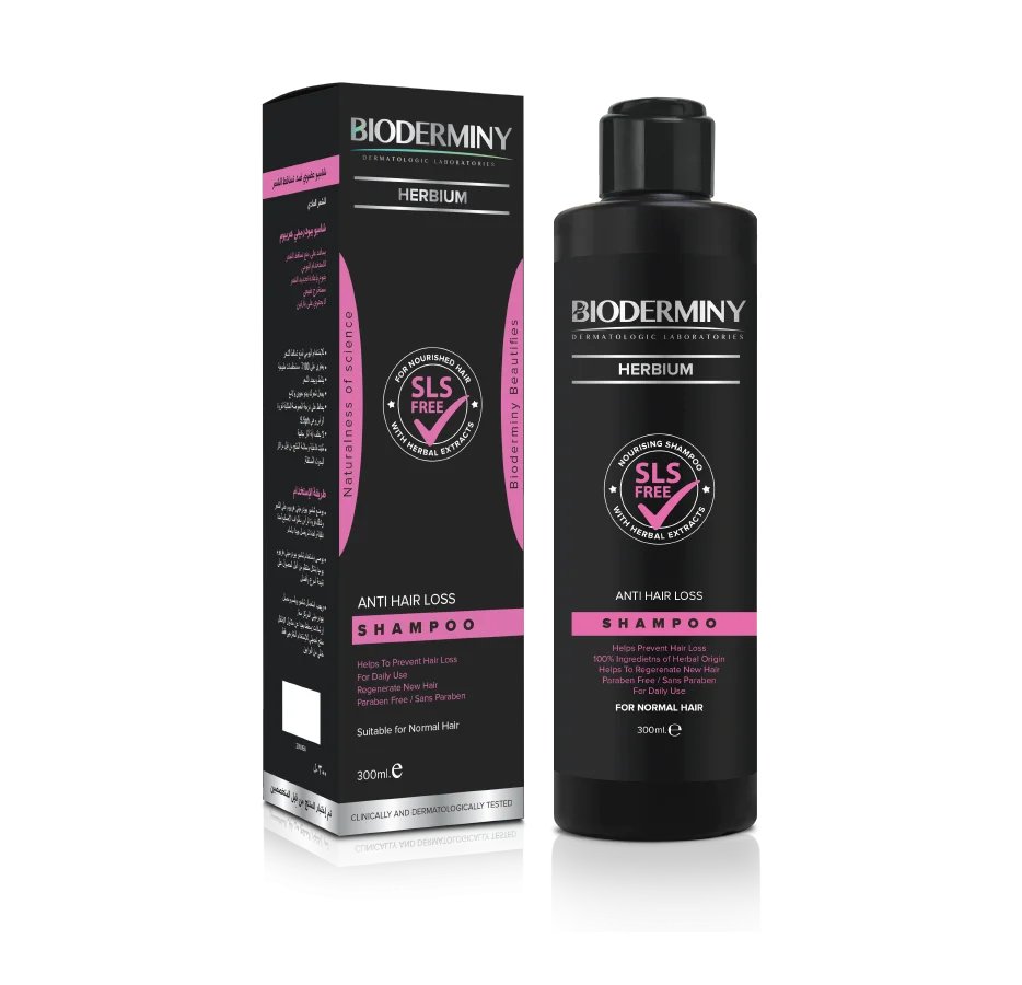 BIODERMINY Shampooing anti chute cheveux Normaux 300ml - prix Algérie