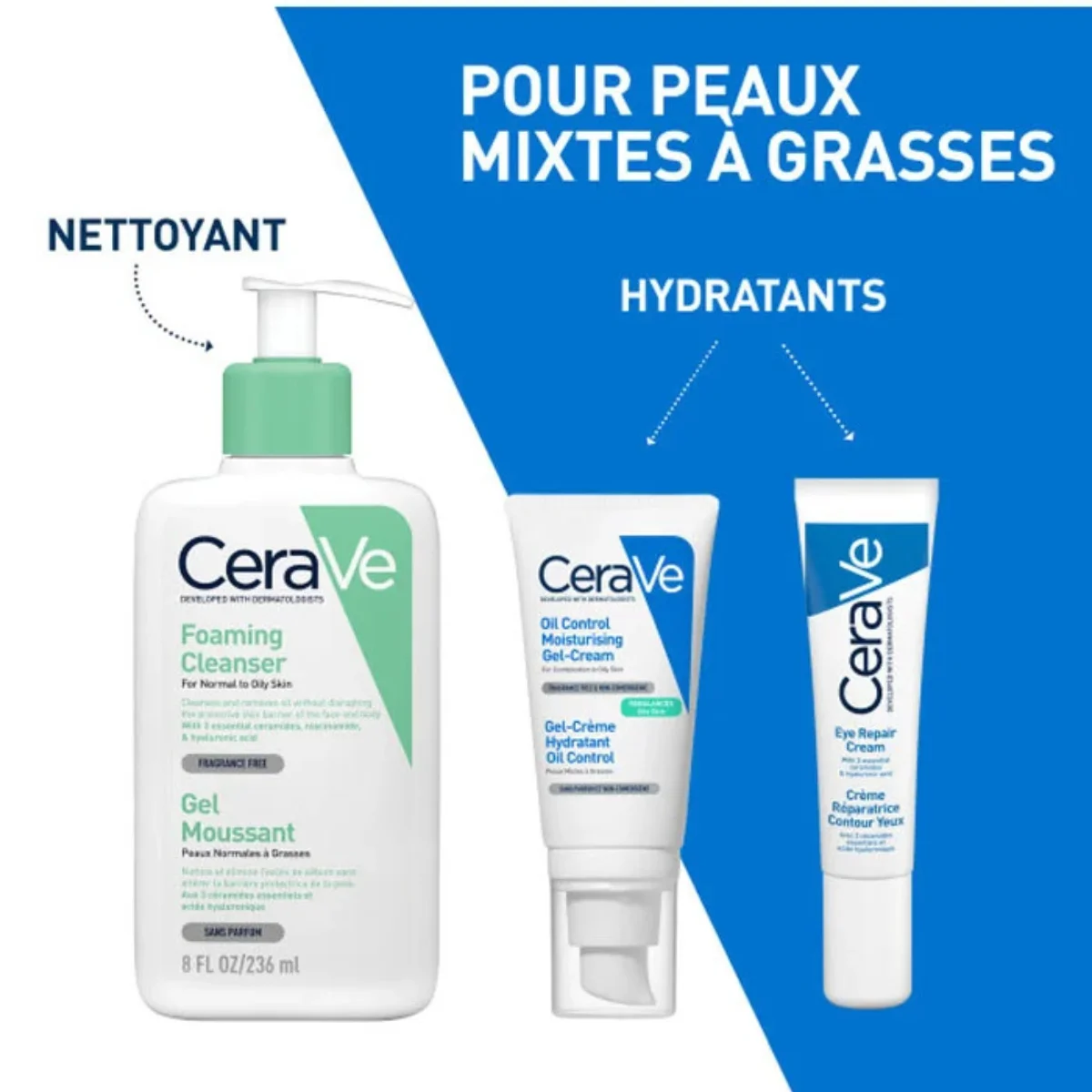 CeraVe Gel-Crème Hydratant Oil Control Visage 52ml – Image 6