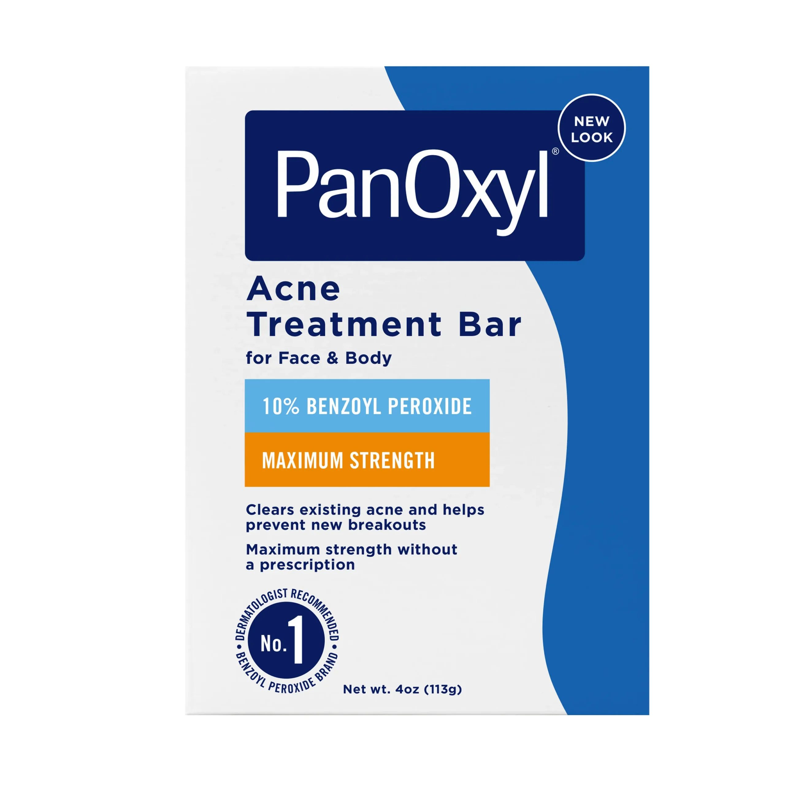 PanOxyl Savon Anti-Acné 10% Peroxyde Benzoyle 113g