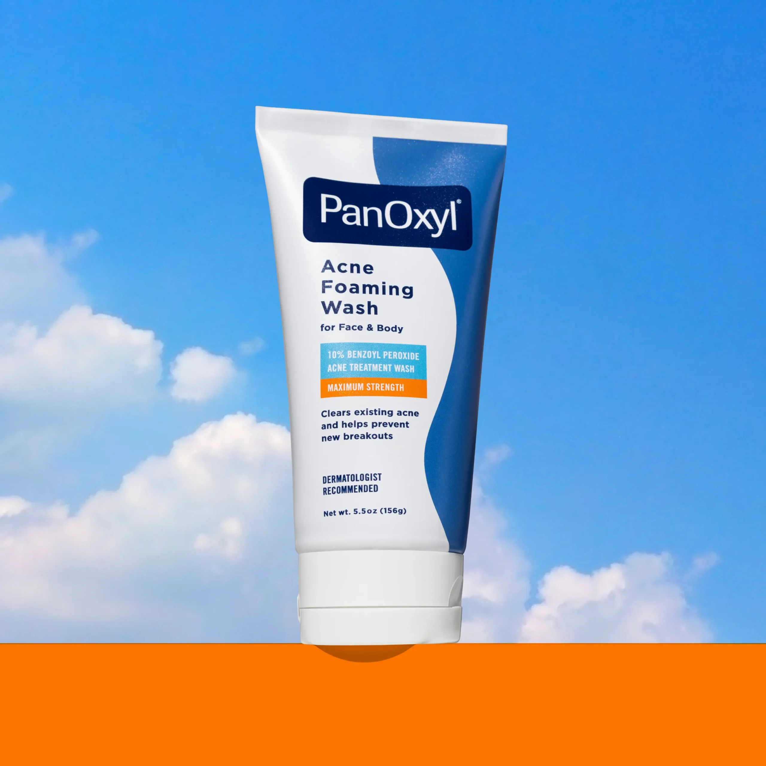 PanOxyl Gel Nettoyant Moussant Anti-Acné Visage Corps | Algérie