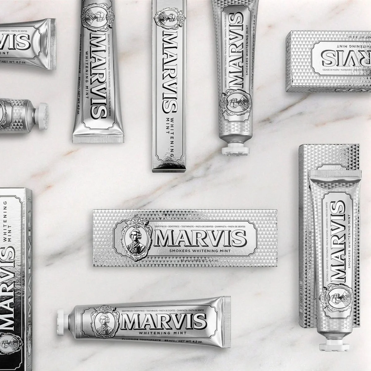 Marvis Dentifrice Blanchissant Menthe 85ml - Sourire Éclatant – Image 4