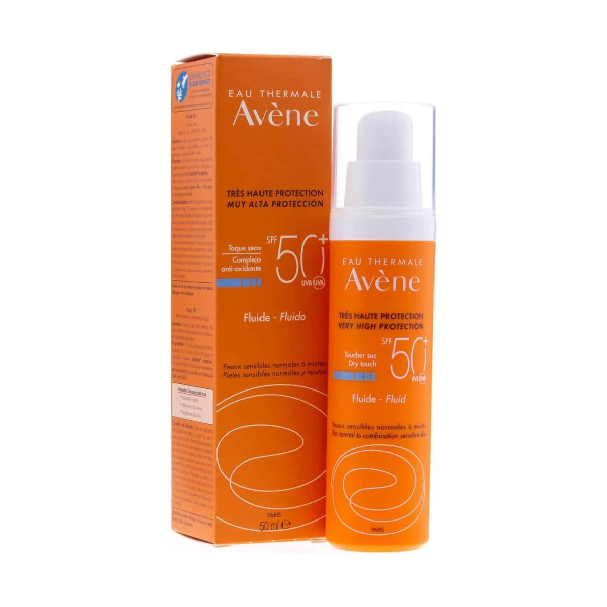 Avène Solaire Crème Visage SPF50+ 50ml | Crème Solaire
