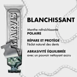 Alternative view of Marvis Dentifrice Blanchissant Menthe 85ml - Sourire Éclatant