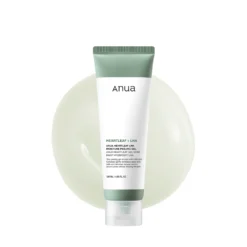 Gel Exfoliant Coréen ANUA pour peaux sensibles & grasses. Élimine sébum, points noirs & cellules mortes sans irritation. Achat Algérie Skinoor.
