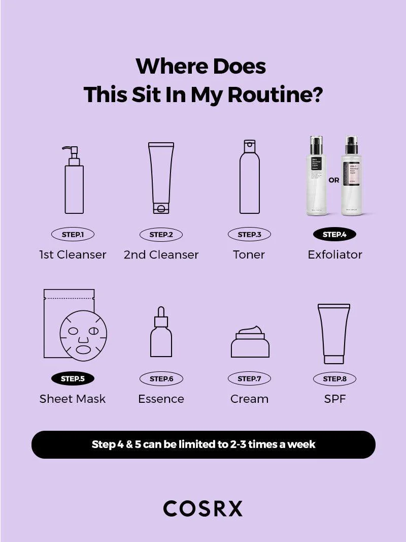 COSRX - BHA Blackhead Power Liquid points noirs, pores 100ml – Image 10