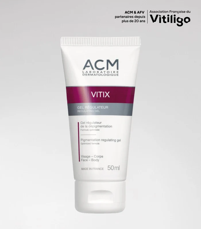 ACM Vitix Gel Régulateur 50ml | Anti-Dépigmentation Vitiligo