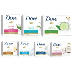 Dove Pain de Beauté Blanc Savon Hydratant Visage Corps 100g