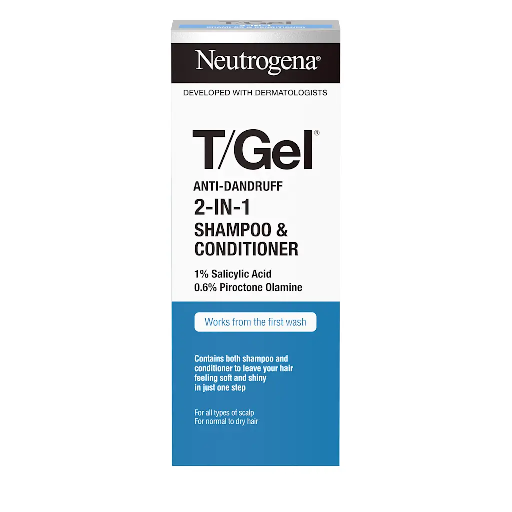 NEUTROGENA T/Gel 2-en-1 shampooing anti-pelliculaire après-shampooing 250ml flacon packaging