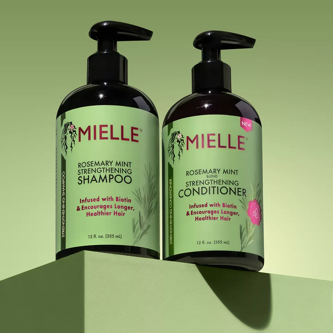 Mielle Rosemary Mint Strengthening Conditioner 355ml Cheveux – Image 3