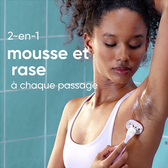 GILLETTE Venus ComfortGlide Breeze rasoir femme 5 lames pack complet manche 2 cartouches