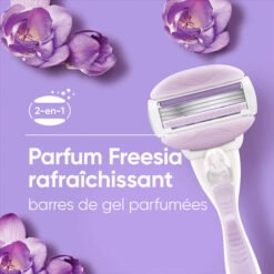 GILLETTE Venus ComfortGlide Breeze rasoir femme 5 lames pack complet manche 2 cartouches