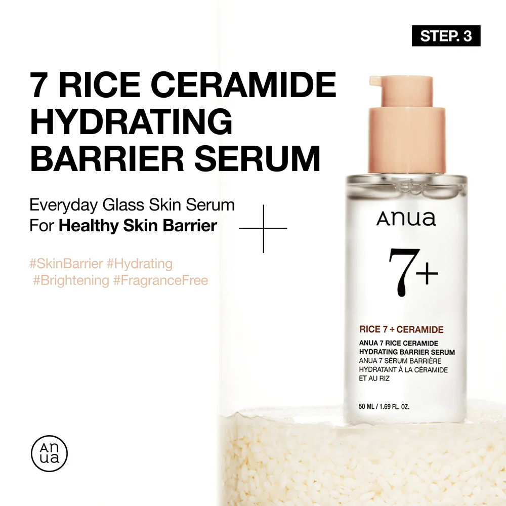 Coffret ANUA Rice Daily Glow Duo Set avec tonique illuminateur et sérum éclat eau de riz 2 pièces