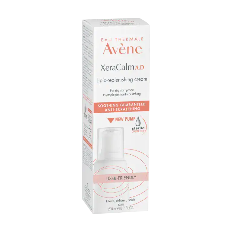 Crème AVÈNE XeraCalm A.D 200ml relipidante anti-grattage pour peau atopique eczéma dermatite avec I-modulia breveté - Packaging officiel
