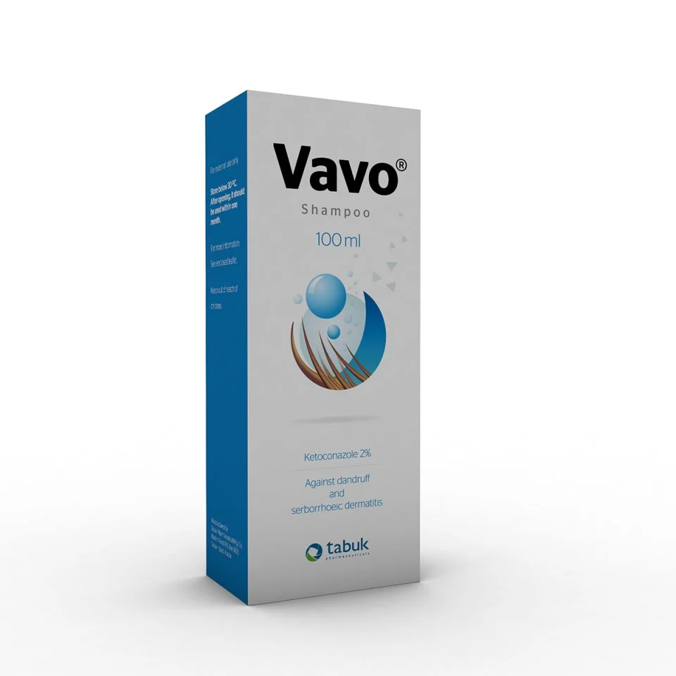 Shampoing Vavo Ketoconazole 2% Anti-Pellicules 100ml