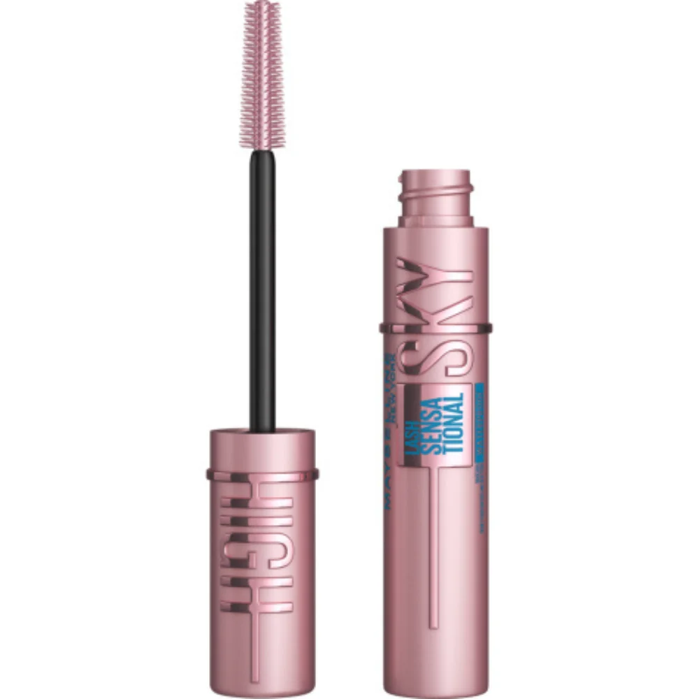 Maybelline Sky High Waterproof Mascara Very Black 7.2ml tube complet avec brosse Flex Tower