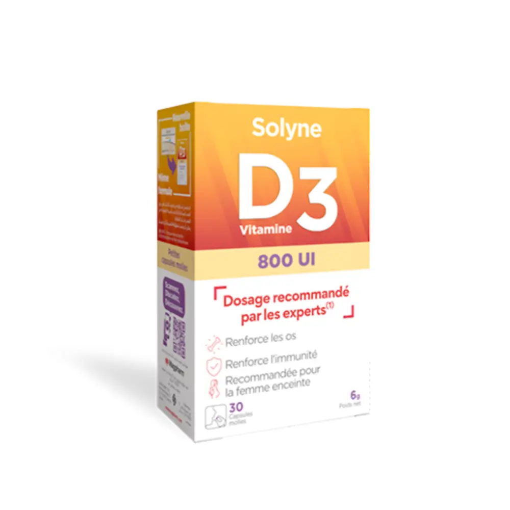 Solyne Vitamine D3 Capsules