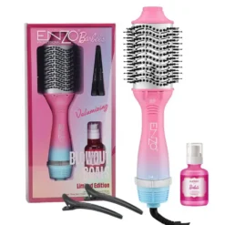 ENZO Professional Brosse Sèche-Cheveux Lissante Volumatrice en-752