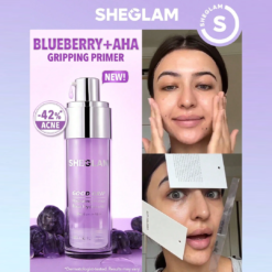 SHEGLAM Good Grip Primer Hydratant Blueberry + AHA – Image 4