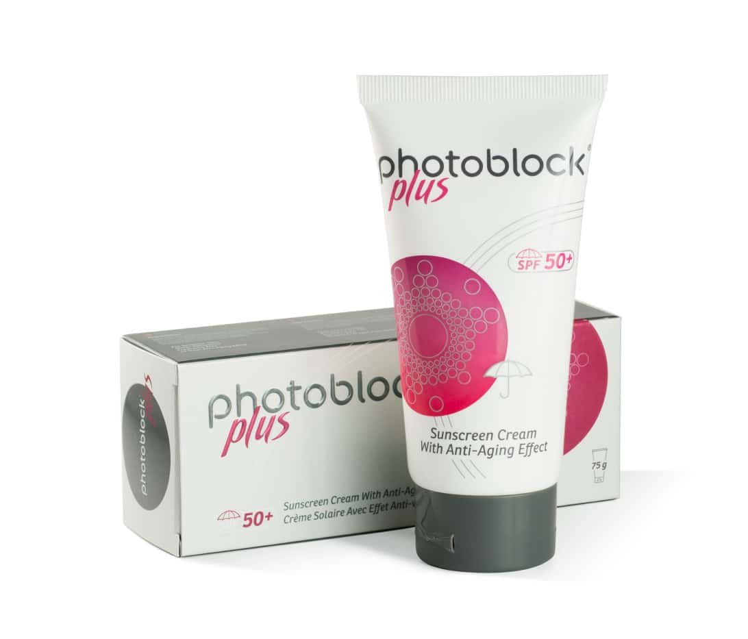 KALOS Photoblock Plus Crème Solaire Anti-Âge SPF50+ – Protection UVA/UVB
