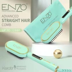 ENZO Brosse Lissante EN-4102 Tourmaline Ionique Nouveau Modèle