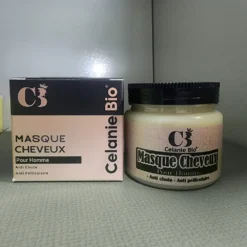 Celanie Bio Masque Cheveux Homme Anti-Calvitie Densité x3 50g