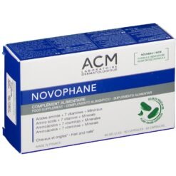 ACM Novophane Cheveux & Ongles Gélules 60 — Cure 1 Mois