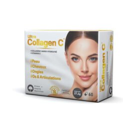 GHN Ultra CollagenC Collagène Marin 1300mg Vitamine C Peau 60 Gélules