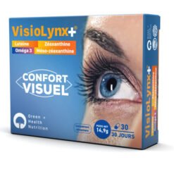GHN VisioLynx+ Lutéine 10mg Méso-Zéaxanthine Vision DMLA 30 Gélules