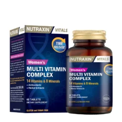 Nutraxin Multivitamin Complex Femme 14 Vitamines 8 Minéraux 60 cp
