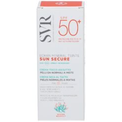 SVR Sun Secure Écran Minéral Teinté SPF50+ Peau Normale Mixte 50ml