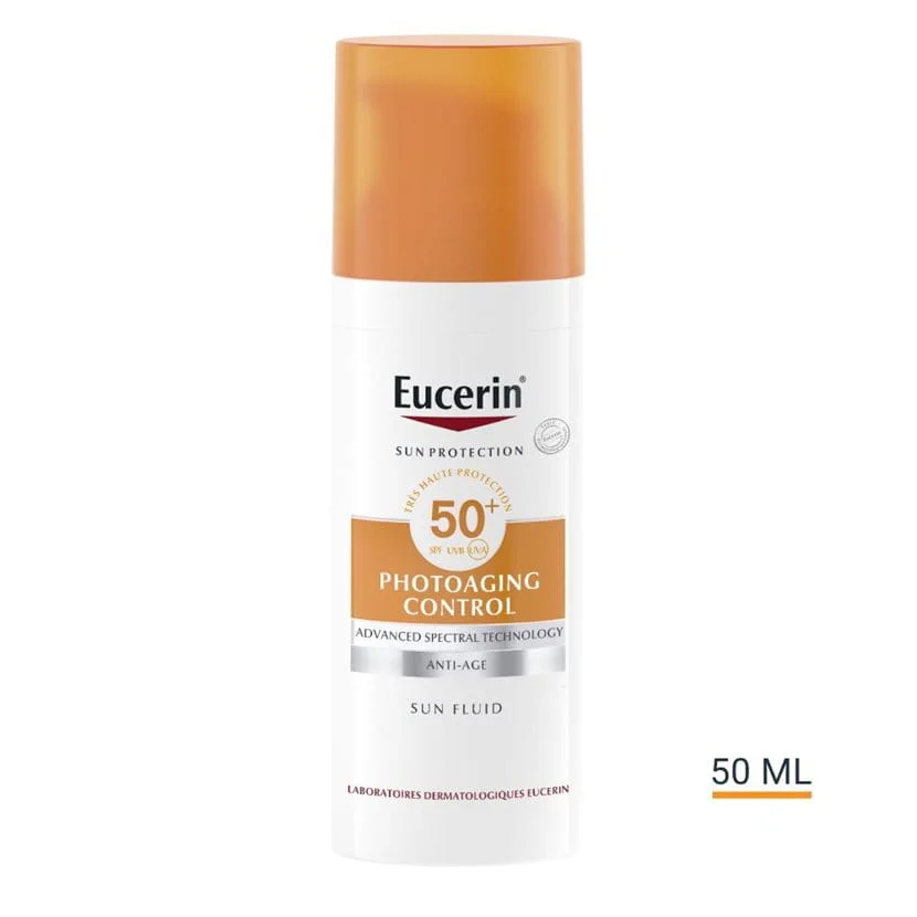 Eucerin Sun Fluide Visage Anti-Âge Photoaging Control