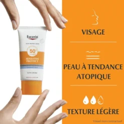 Eucerin Sun Sensitive Protect Crème SPF 50+ 50ml