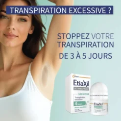 Etiaxil Détranspirant Peaux Sensibles aisselles