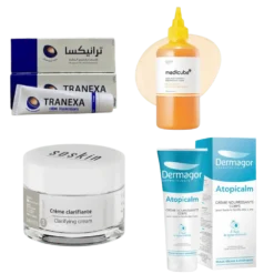 Pack Routine Éclaircissante Intensive – Corps & Zones Intimes (4 Produits)