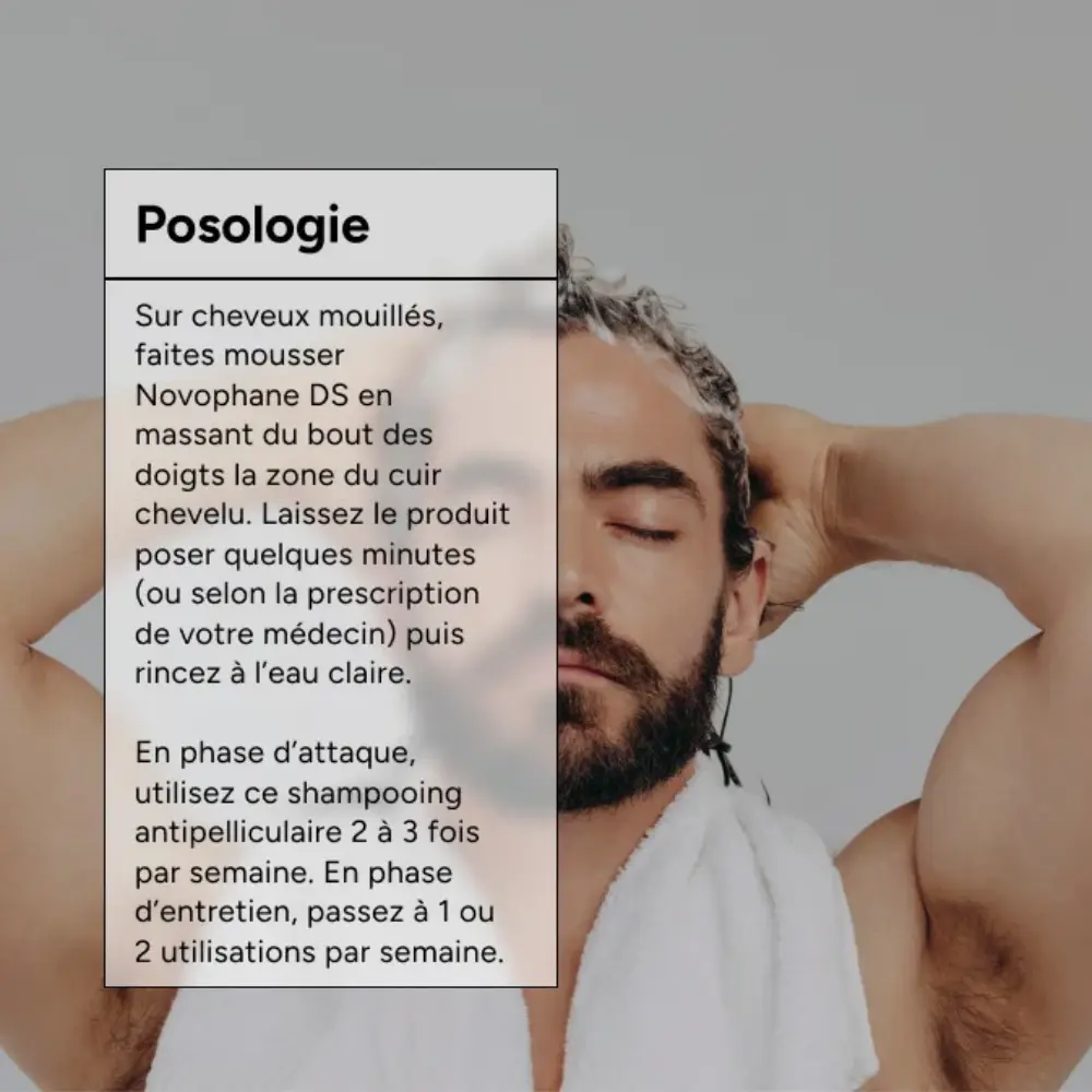 Novophane K Shampooing Anti-Pelliculaire Sévère 125ml – Image 4