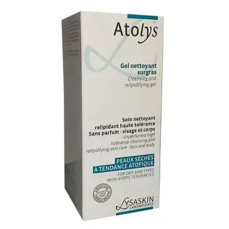 Lysaskin ATOlys Gel Nettoyant Surgras Peaux Atopiques 200ml – Image 2