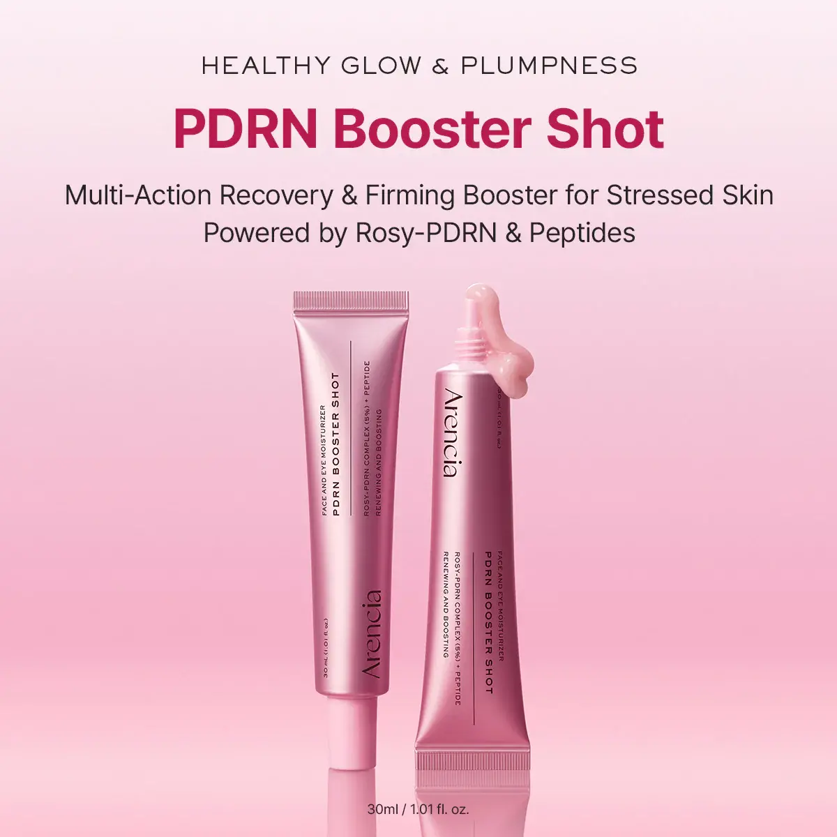 Arencia PDRN Booster Shot Rosy-PDRN Peptides 30ml – Image 2