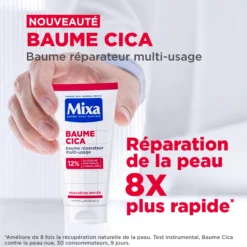 Alternative view of Mixa Balm Cica+ Baume Réparateur Multifonctionnel Peaux Sèches 50ml