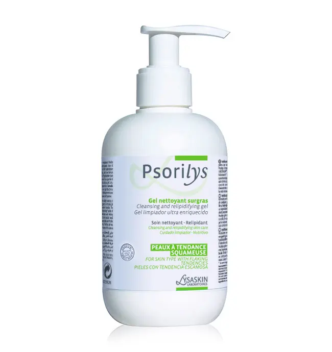 PSORIlys Gel Nettoyant Surgras Peaux Squameuses 200ml (Lysaskin)