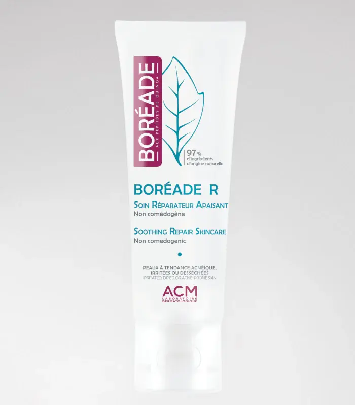 ACM Boréade R Soin Réparateur Apaisant Peaux Acnéiques Traitées 40ml