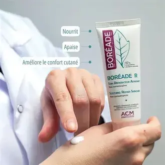 ACM Boréade R Soin Réparateur Apaisant Peaux Acnéiques Traitées 40ml – Image 4