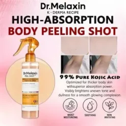 Dr. Melaxin Peel Shot Keratin Care Kojic Acid Turmeric Spray 200ml – Image 4