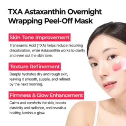 Dr. Melaxin TX-Astaxanthin Overnight Wrapping Mask 80ml – Image 3