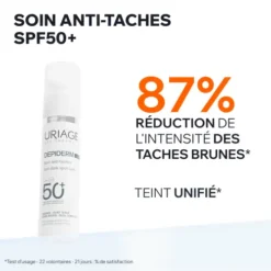 Uriage Dépiderm Soin de Jour Anti-Taches SPF50+ Mela Technology Vitamine C 30ml – Image 3