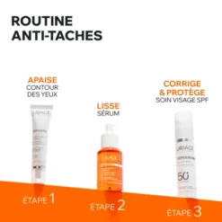 Uriage Dépiderm Soin de Jour Anti-Taches SPF50+ Mela Technology Vitamine C 30ml – Image 5