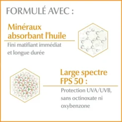 Eucerin Sun Anti-Brillance Lotion Solaire Visage SPF50 Peau Grasse Acnéique 75ml – Image 4