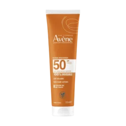 Avène Lait Solaire SPF50 Invisible Résistant Eau Sable Sueur 100ml
