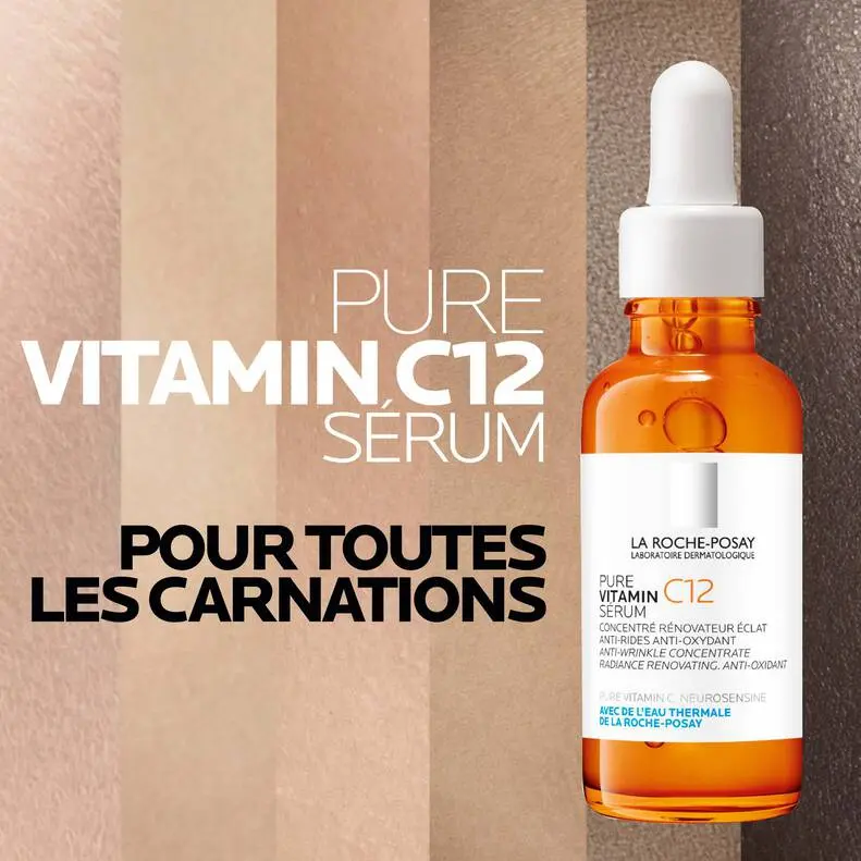 La Roche-Posay Pure Vitamin C12 Sérum Anti-Rides Acide Salicylique 30ml – Image 8