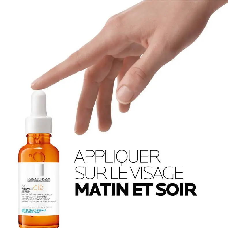La Roche-Posay Pure Vitamin C12 Sérum Anti-Rides Acide Salicylique 30ml – Image 7